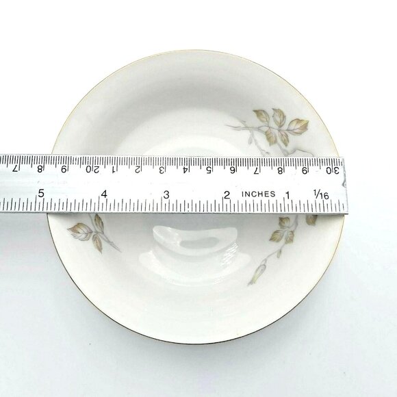 Johann Haviland Sweetheart Rose with Gold Trim 7 Piece Settings Bavaria Germany - Picture 6 of 8